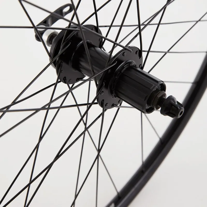 M PART MTB Rear Disc Quick Release Cassette Wheel black 26 inch-1