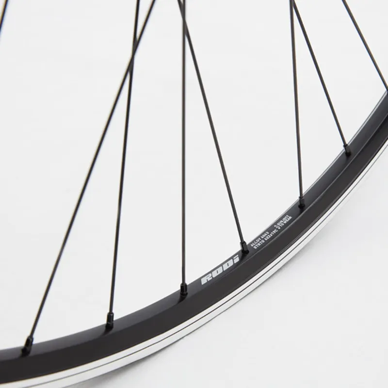 M:PART Hybrid Rear Quick Release Screw On Wheel black 700c-1