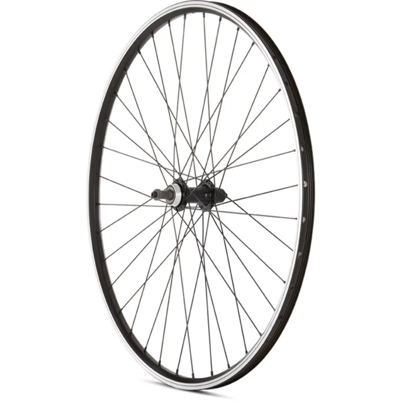 M:PART Hybrid Rear Quick Release Screw On Wheel black 700c-3