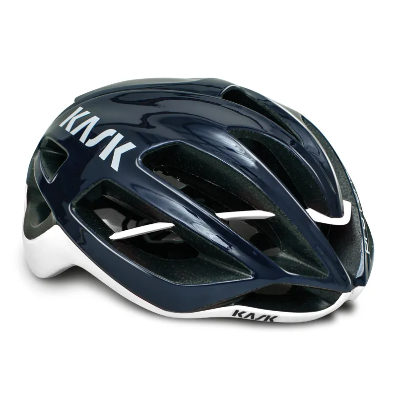 KASK PROTONE NAVY/WHITE