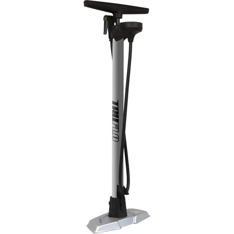 Truflo Maxtrax 4 Floor Pump in Grey