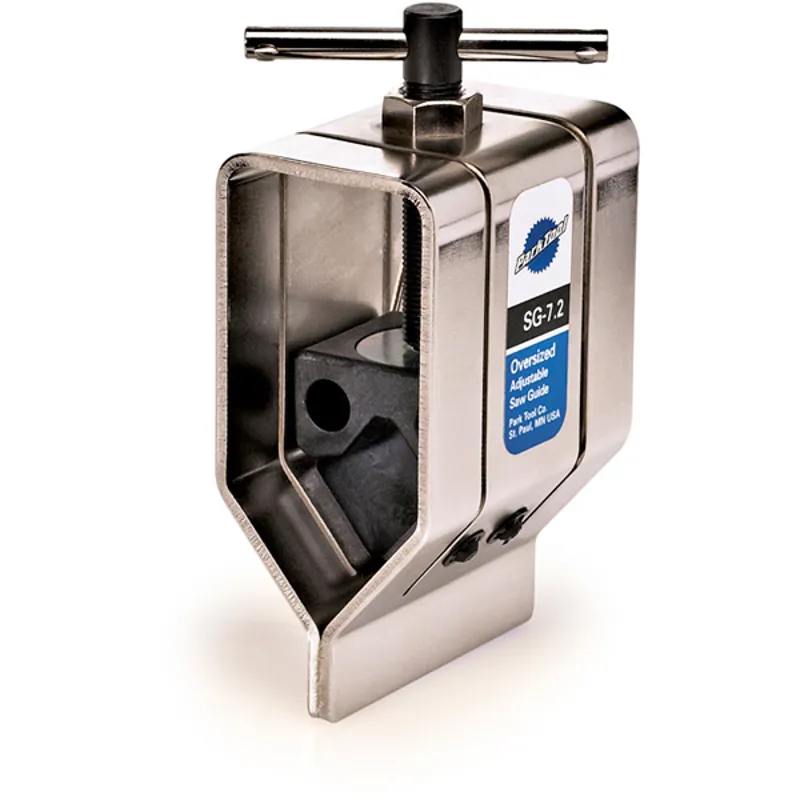 Park Tool SG-7.2 Oversized Adjustable Saw Guide in Silver