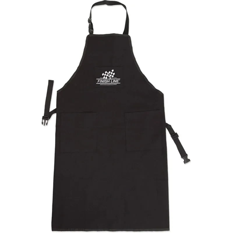 Finish Line Pro Shop Apron in Black