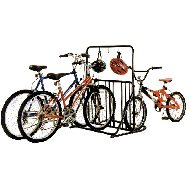 Gear Up Floor Storage 6 Bike in Black