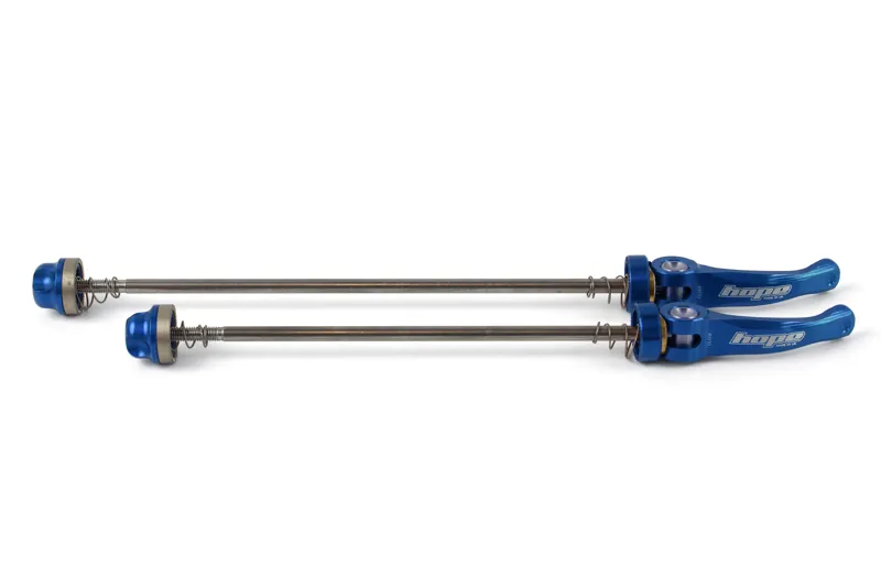 Hope Quick Release 190mm Skewer Pair in Blue