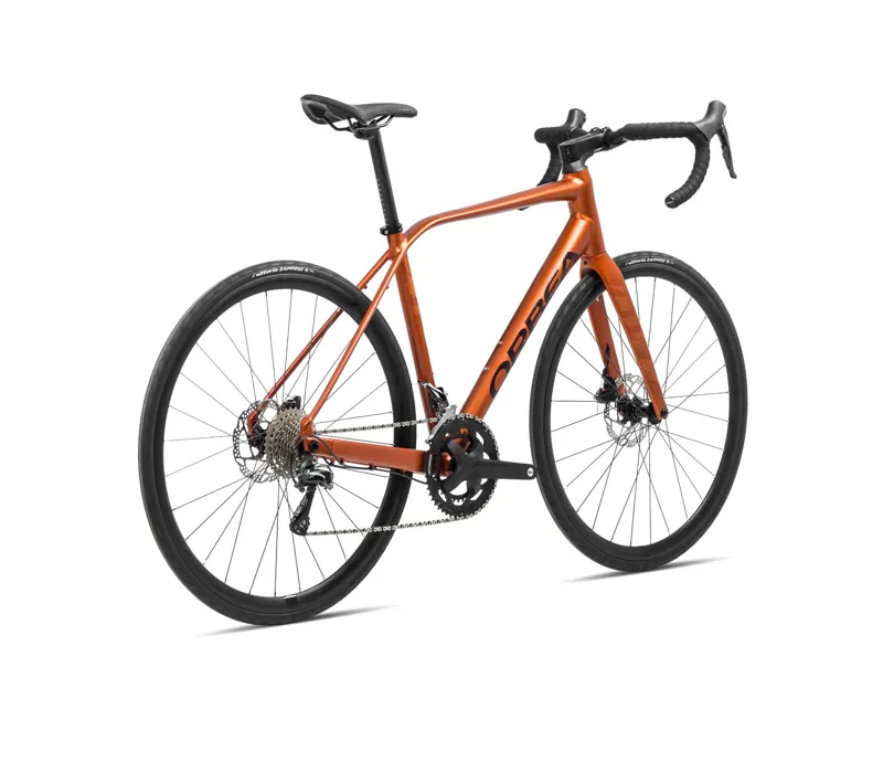 Orbea Avant H30 Road Bike In Orange Candy/Cosmic Bronze-2