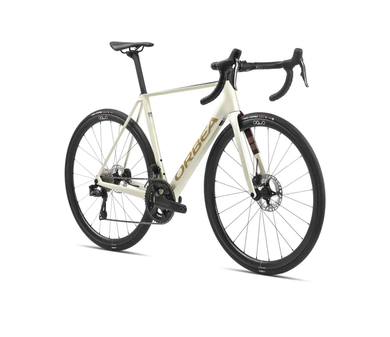 2024 Orbea Orca M35 Road Bike In White Burgundy/Vulca-2