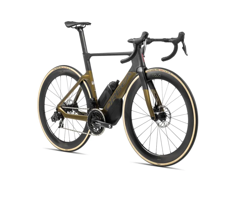 Orbea Orca Aero M30iltd Road Bike In Olive Green/Carbon Raw -1