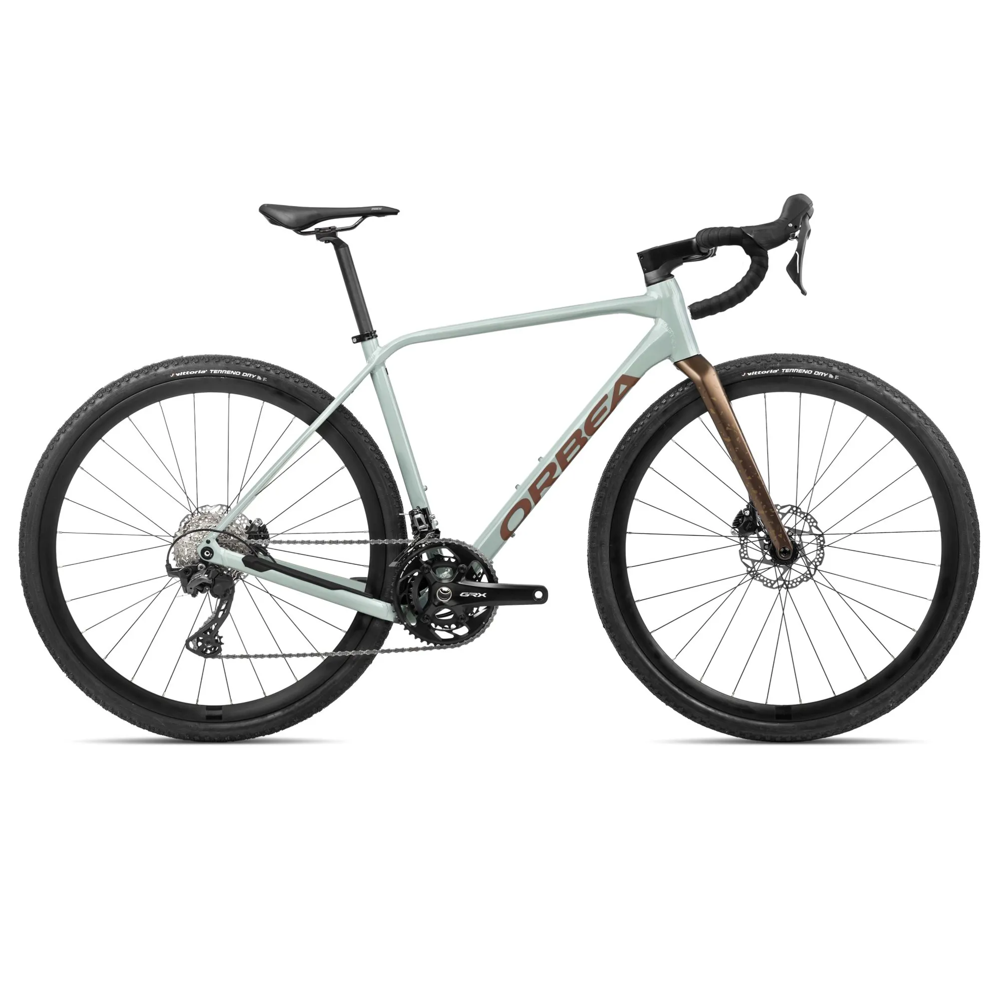 Orbea Terra H30 Road Bike In Blue Stone/Copper - Main Image