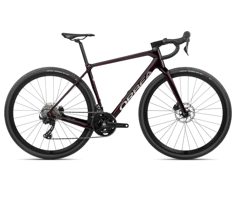 Orbea Terra M30Team Gravel Bike In Wine Red Carbon