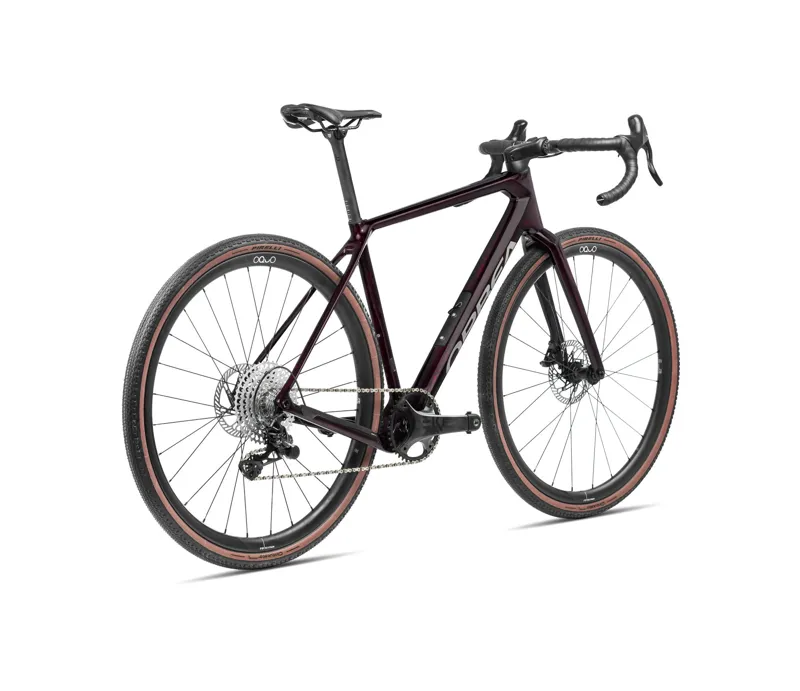 Orbea Terra M30Team Gravel Bike In Wine Red Carbon-2