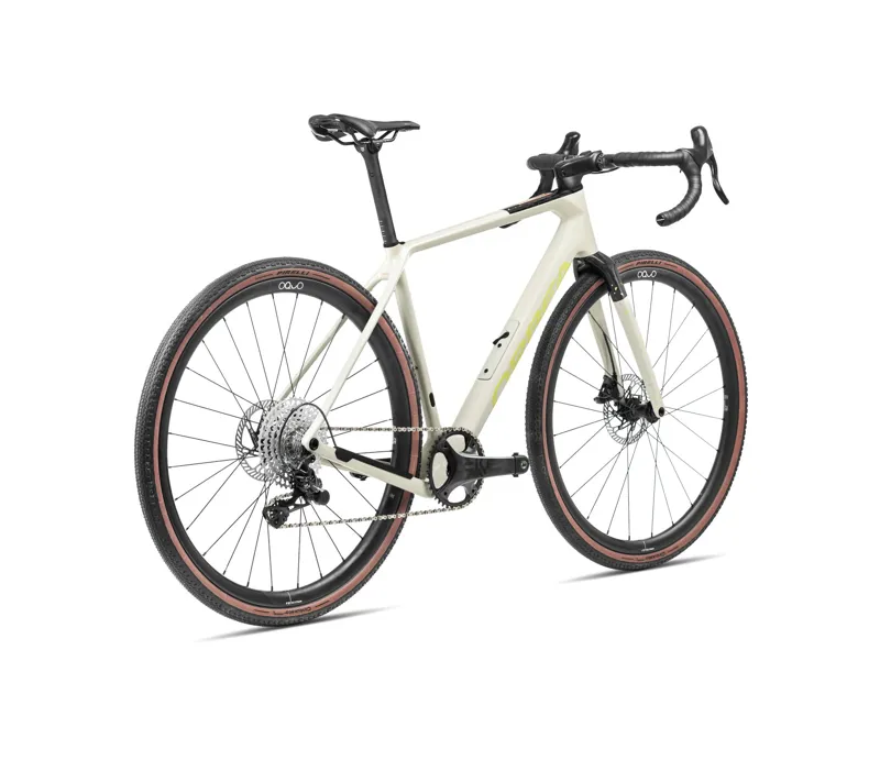 2024 Orbea Terra M30Team Gravel Bike In Ivory White/Spicy Lime-2