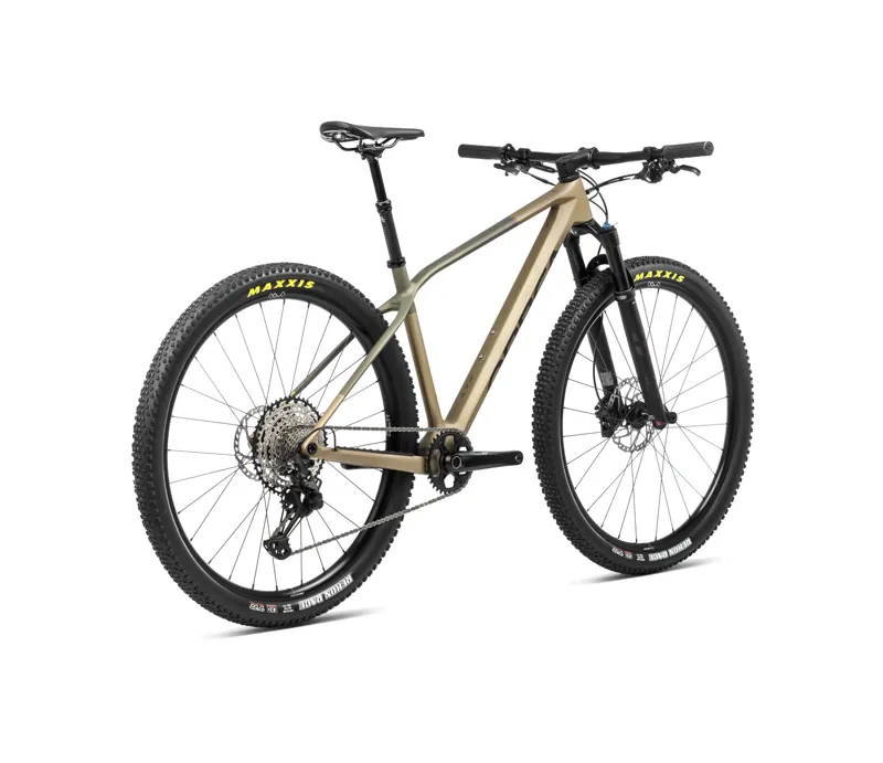 Orbea Alma M20 Mountain Bike In Baobab Brown/Green Gold-2