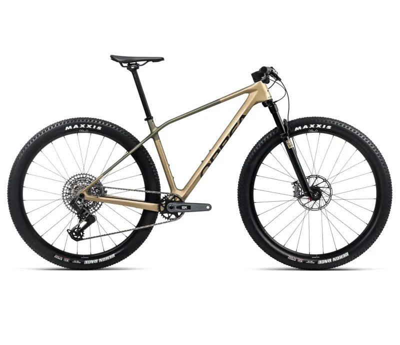 Orbea Alma M21 Mountain Bike In Baobab Brown/Green Gold-2