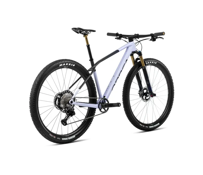 Orbea Alma M-Pro Mountain Bike In Digital Lavender/Carbon Raw-2