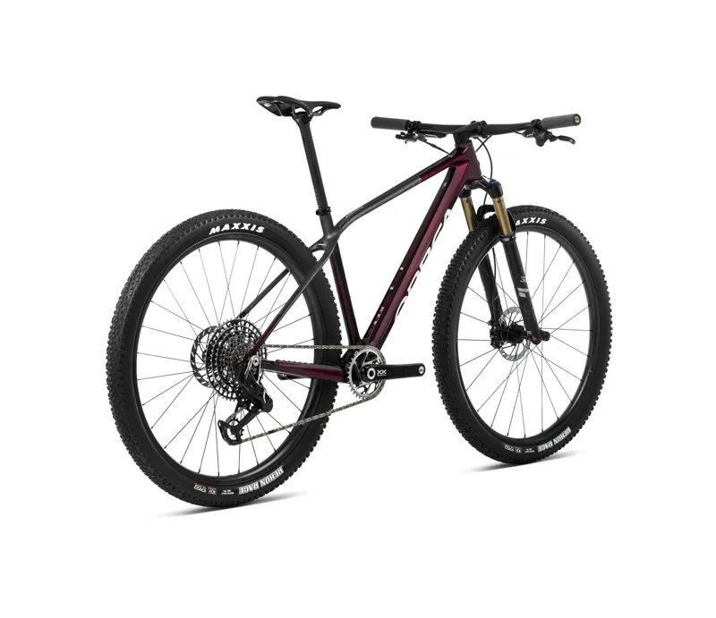 Orbea Alma M-Elite Mountain Bike In Wine Red Carbon-2