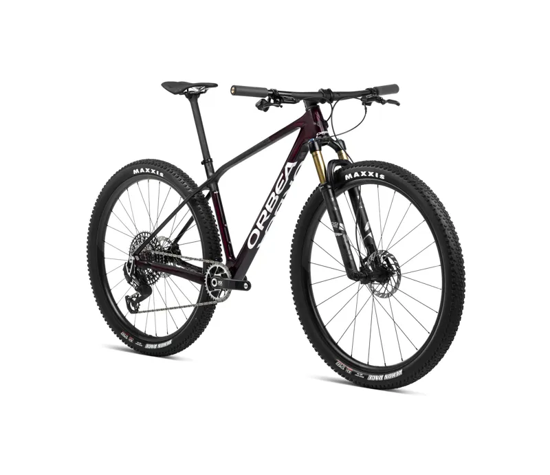 Orbea Alma M-Elite Mountain Bike In Wine Red Carbon-1
