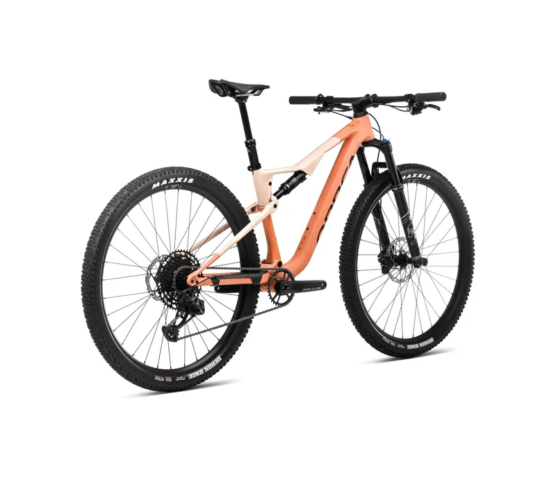 2024 Orbea Oiz H20 Mountain Bike In Apricot Orange/Limestone Beige-2