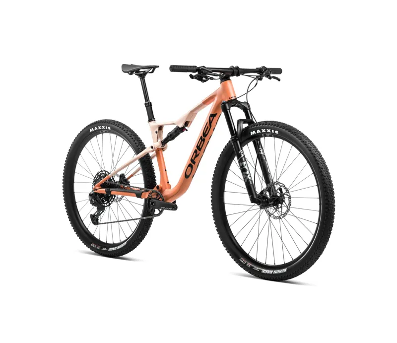 2024 Orbea Oiz H20 Mountain Bike In Apricot Orange/Limestone Beige-1