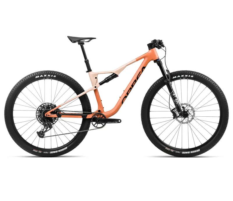 2024 Orbea Oiz H20 Mountain Bike In Apricot Orange/Limestone Beige