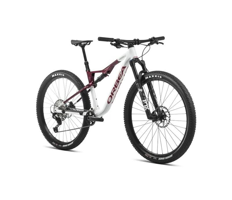 Orbea Oiz H30 Mountain Bike In White Chic/Shadow Coral-1