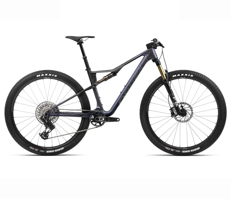 Orbea Oiz M-Team Axs Mountain Bike In Tanzanite Carbon 