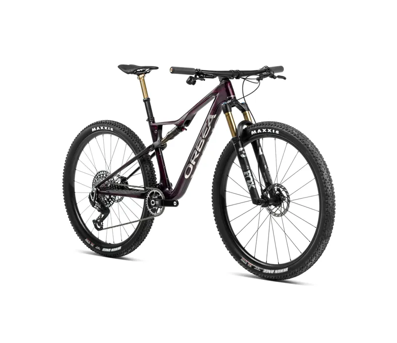 Orbea Oiz M-Ltd Mountain Bike In Wine Red Carbon/Titan-1