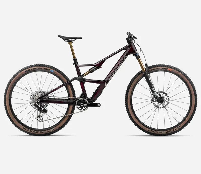 2024 Orbea Occam Sl M-Ltd Mountain Bike In Wine Red Carbon View/Titanium