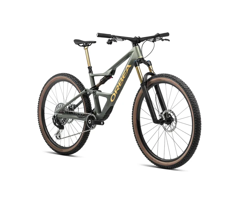 2024 Orbea Occam Lt M10 Mountain Bike In Spaceship Green/Corn Yellow-1