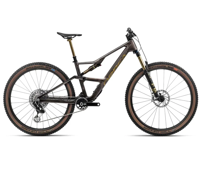 2024 Orbea Occam Sl M-Ltd Mountain Bike In Cosmic Carbon/Metallic Olive Green
