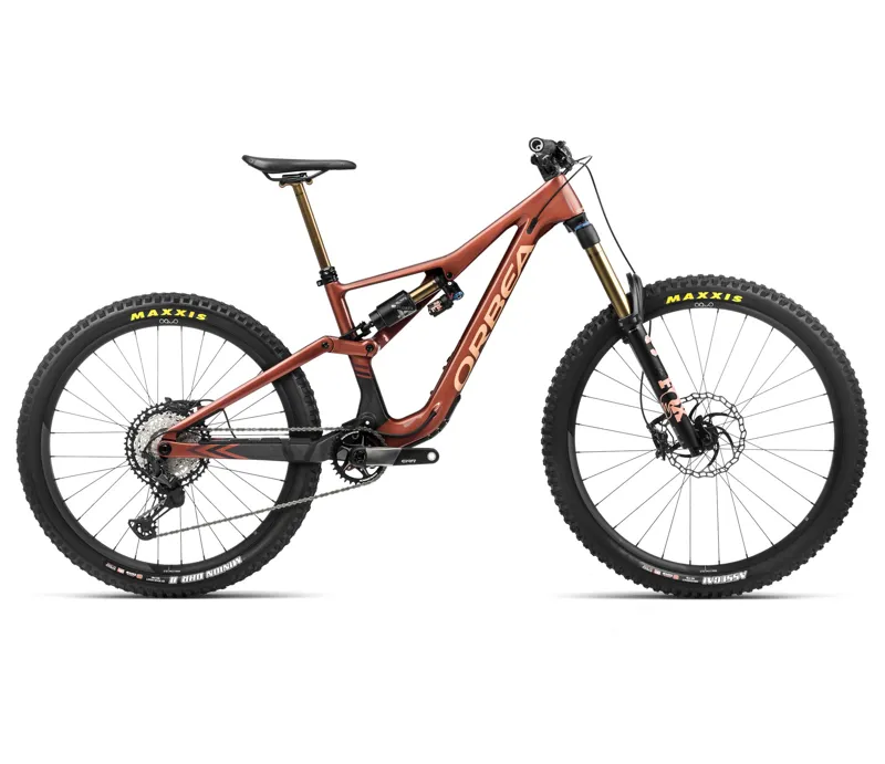 2024 Orbea Rallon M-Team Mountain Bike In Mars Red/Black