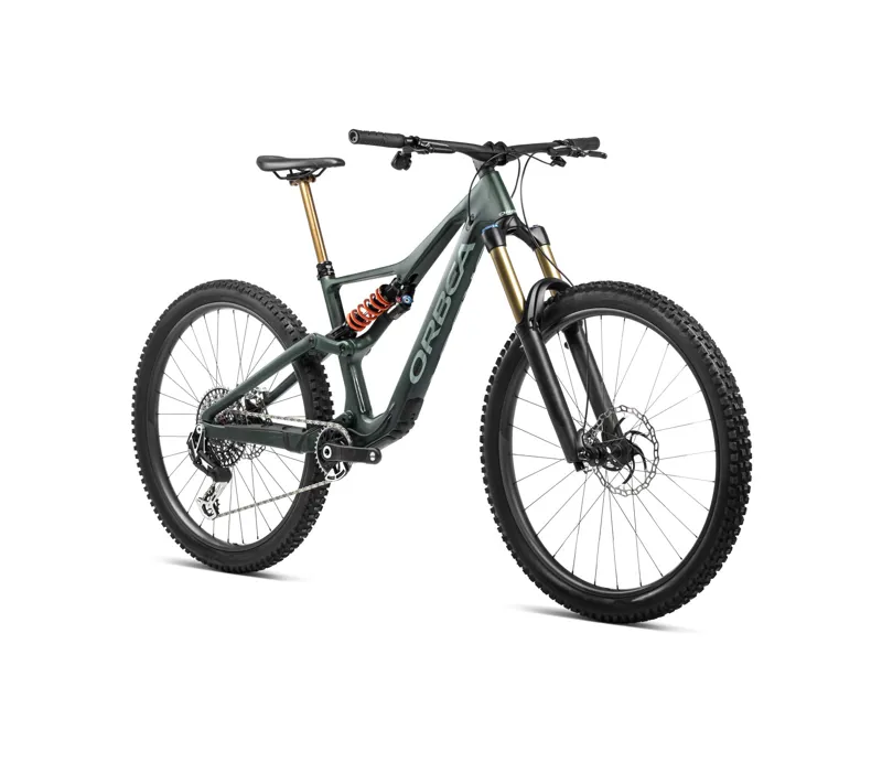 2024 Orbea Rallon M11 Axs Mountain Bike In Forest Green Carbon/Blue Stone-1