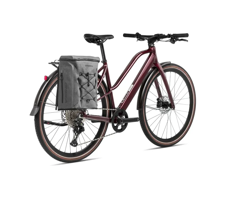2024 Orbea Vibe Mid H30 In Metallic Burgundy Red-2