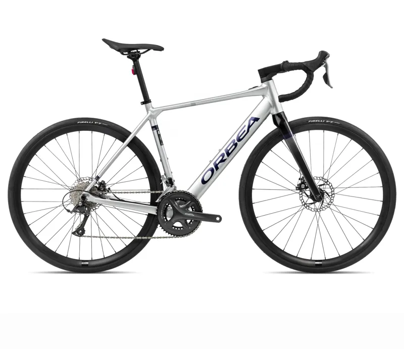 Orbea Gain D50 Electric Road Bike in Silver/Black