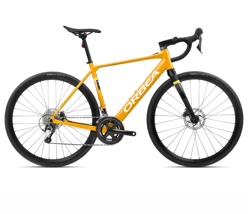 Orbea Gain D40 Electric Road Bike in Mango/Black