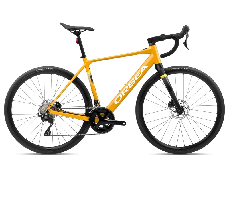 Orbea Gain D30 Electric Road Bike in Mango/Black