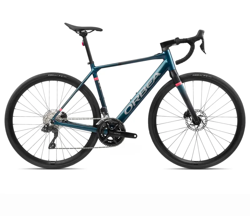 Orbea Gain D30i Electric Road Bike in Borealis Blue/Black