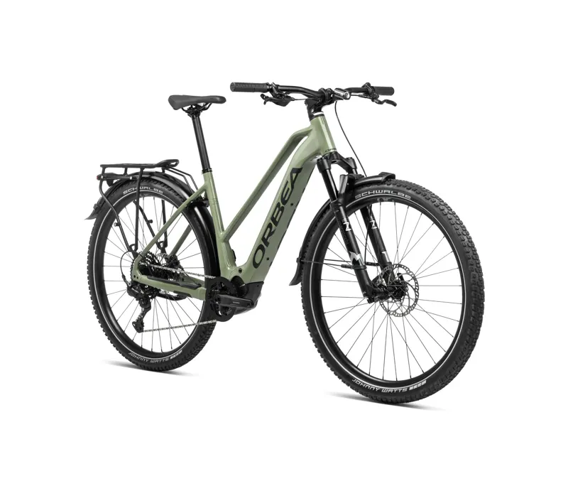 2024 Orbea Kemen Mid Suv 10 Trekking Bike in Urban Green-1