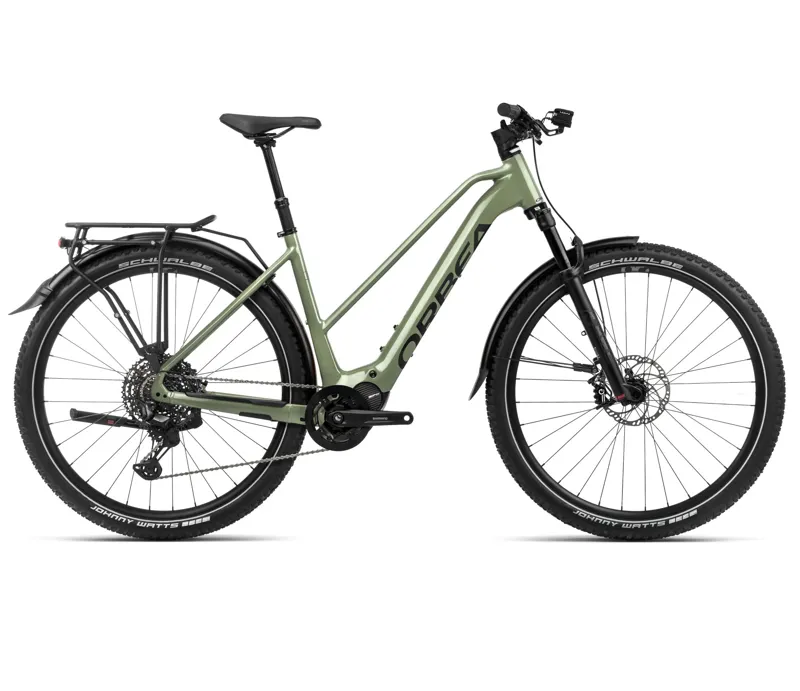 2024 Orbea Kemen Mid Suv 10 Trekking Bike in Urban Green