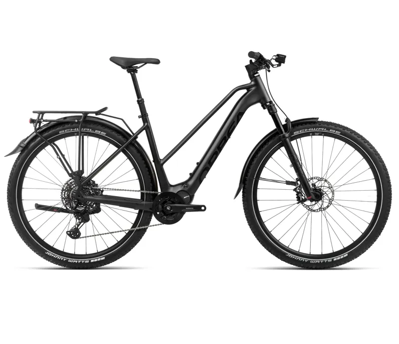 2024 Orbea Kemen Mid Suv 10 Trekking Bike in Metallic Night Black