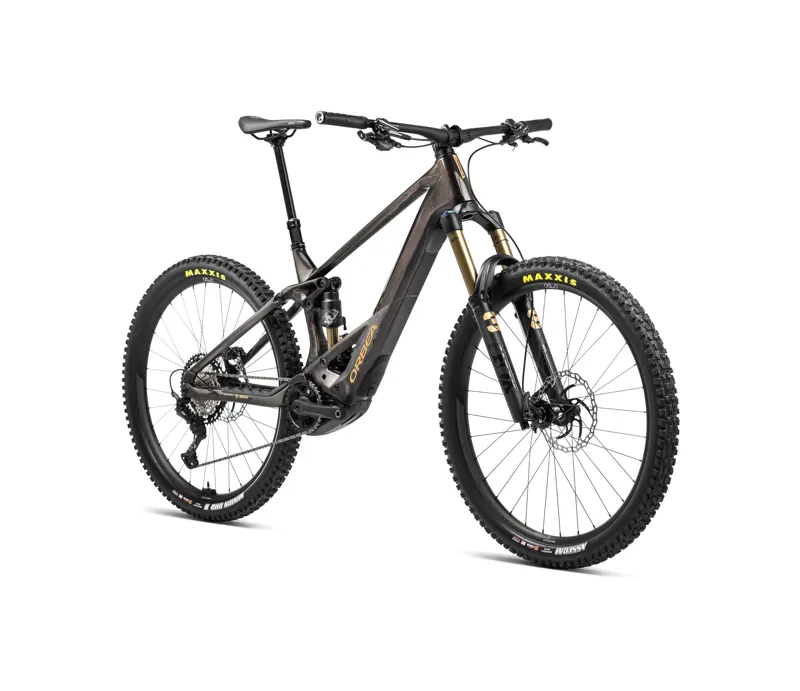 Orbea Wild M-Team Mountain Bike In Cosmic Carbon View Matt-1