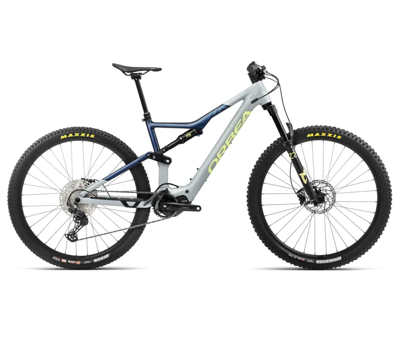 2024 Orbea Rise H30 Mountain Bike in Iceberg Grey/Moon Blue