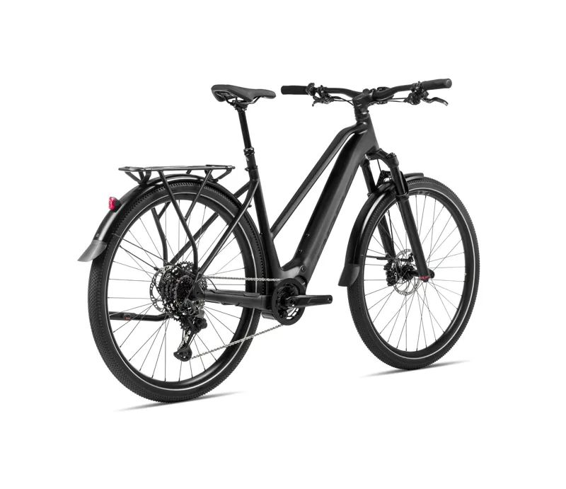 2024 Orbea Kemen Mid 10 Trekking Bike in Metallic Night Black -2