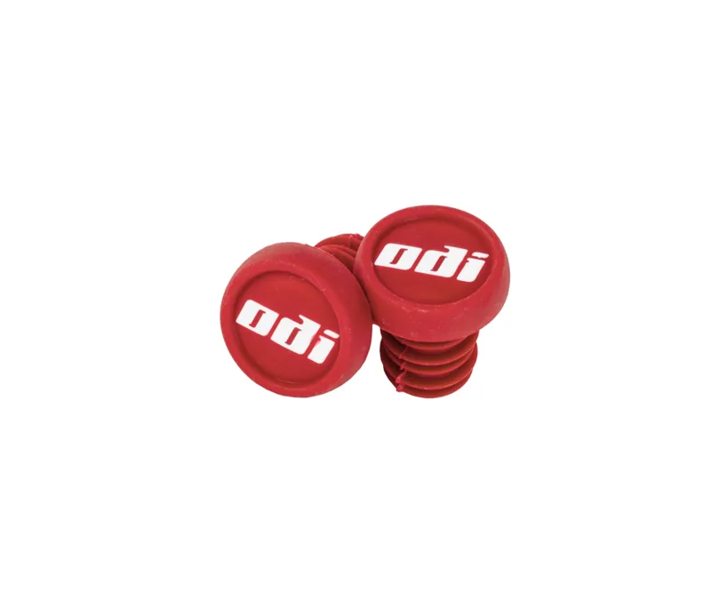 Odi BMX Two Colour Push-in Plugs in Red