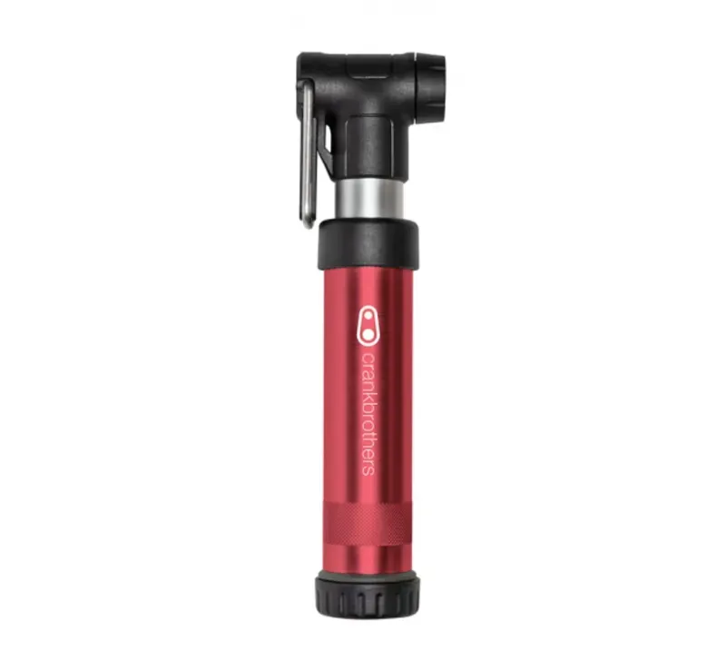 Crankbrothers Gem Short Bicycle Pump in Red