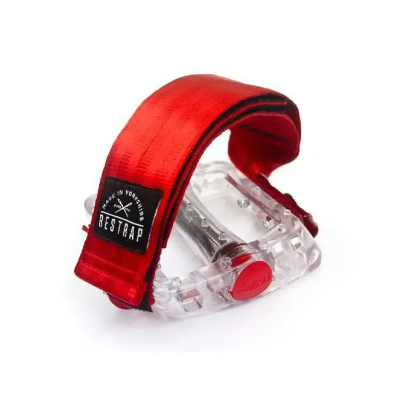 Restrap Diagonal Pedal Straps - Red