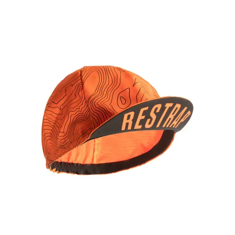Restrap Yorkshire Contours Cycle Cap - Orange-1