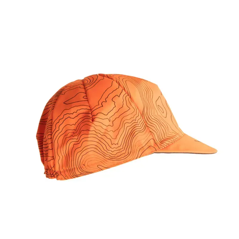 Restrap Yorkshire Contours Cycle Cap - Orange-2