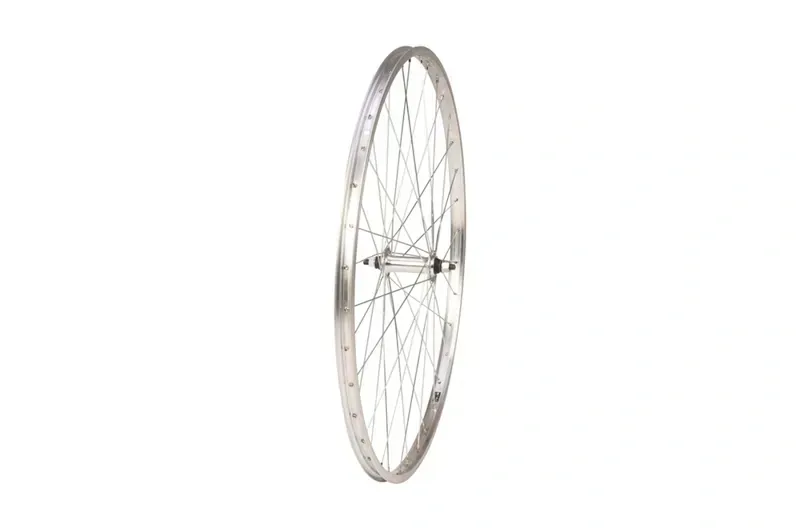 Tru-Build Wheels Alloy Hub SW Rim 36-hole 700c Front Wheel in Silver