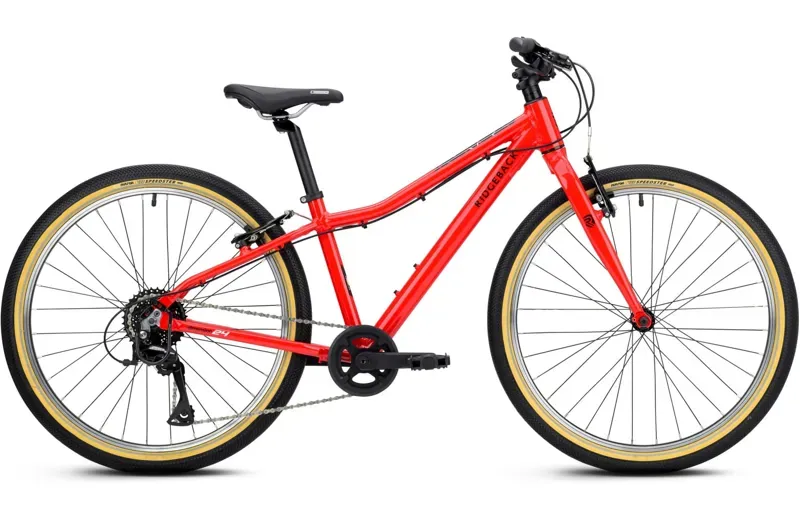 Ridgeback Dimension 24 Kids Bike in Racer Red